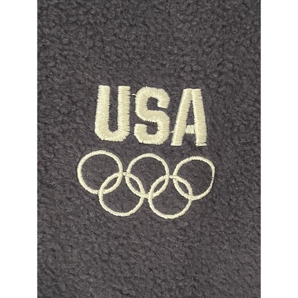 Team USA Olympic Fleece Zip-up‎ Size XXL #362-M - Picture 3 of 4